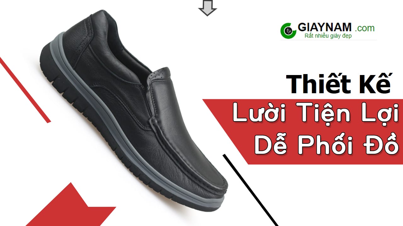 Giày mọi nam đế bằng tiện lợi
